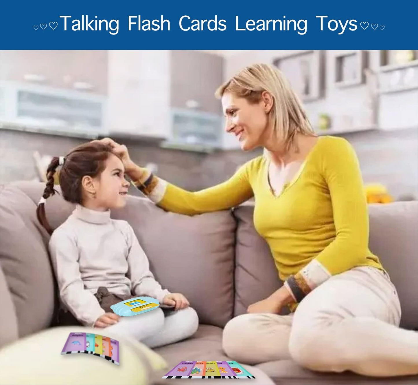 Pocket Speech for Toddlers, Talking Flash Cards for Toddlers 1-2-4 Years, Speech Therapy Toys for Toddlers