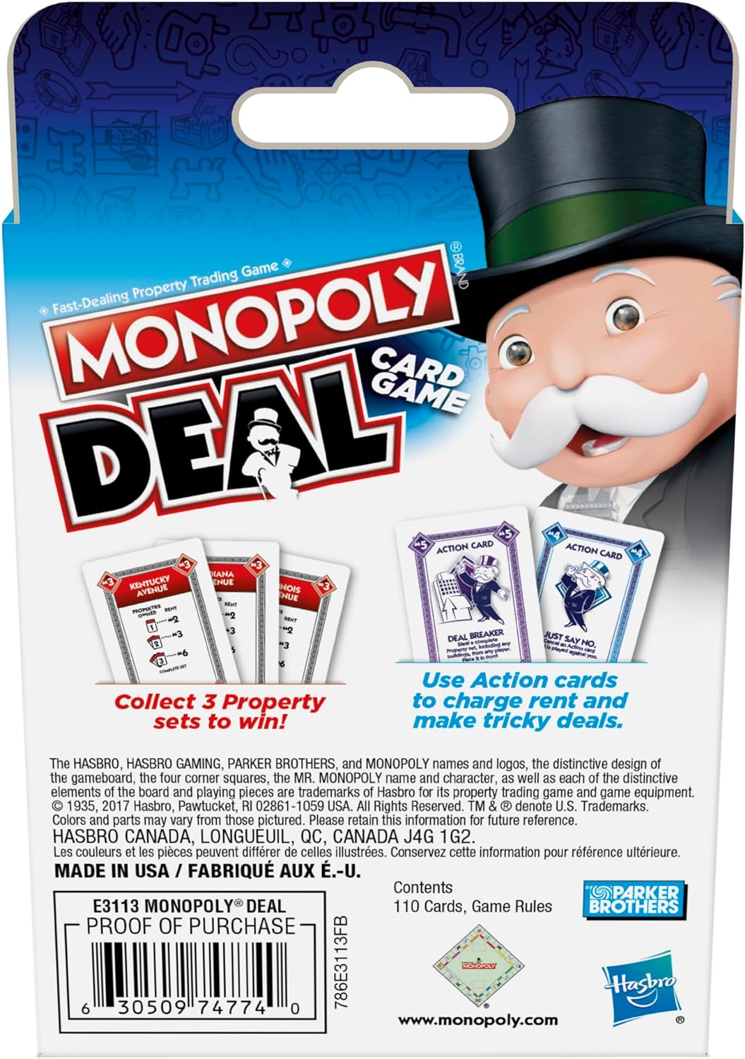 Deal Quick-Playing Card Game for Families, Kids Ages 8 and up and 2-5 Players