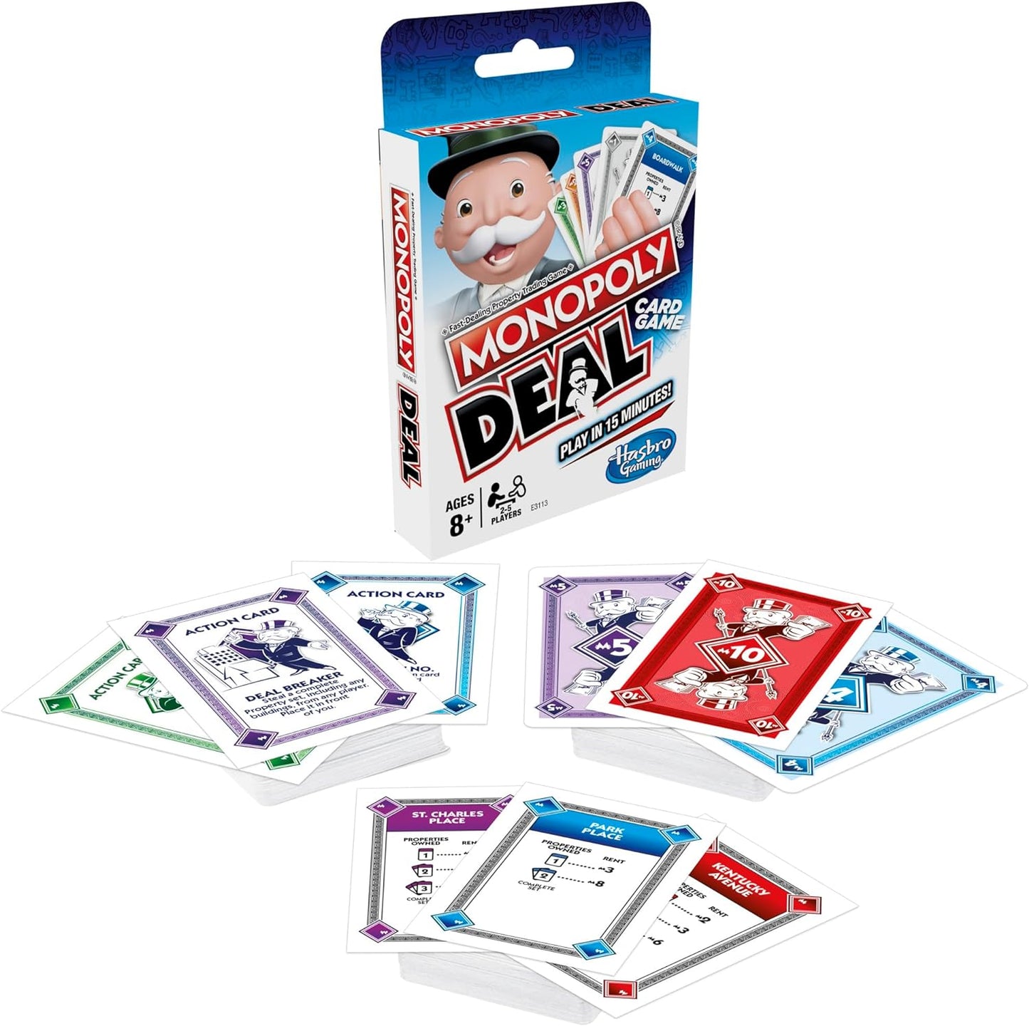 Deal Quick-Playing Card Game for Families, Kids Ages 8 and up and 2-5 Players