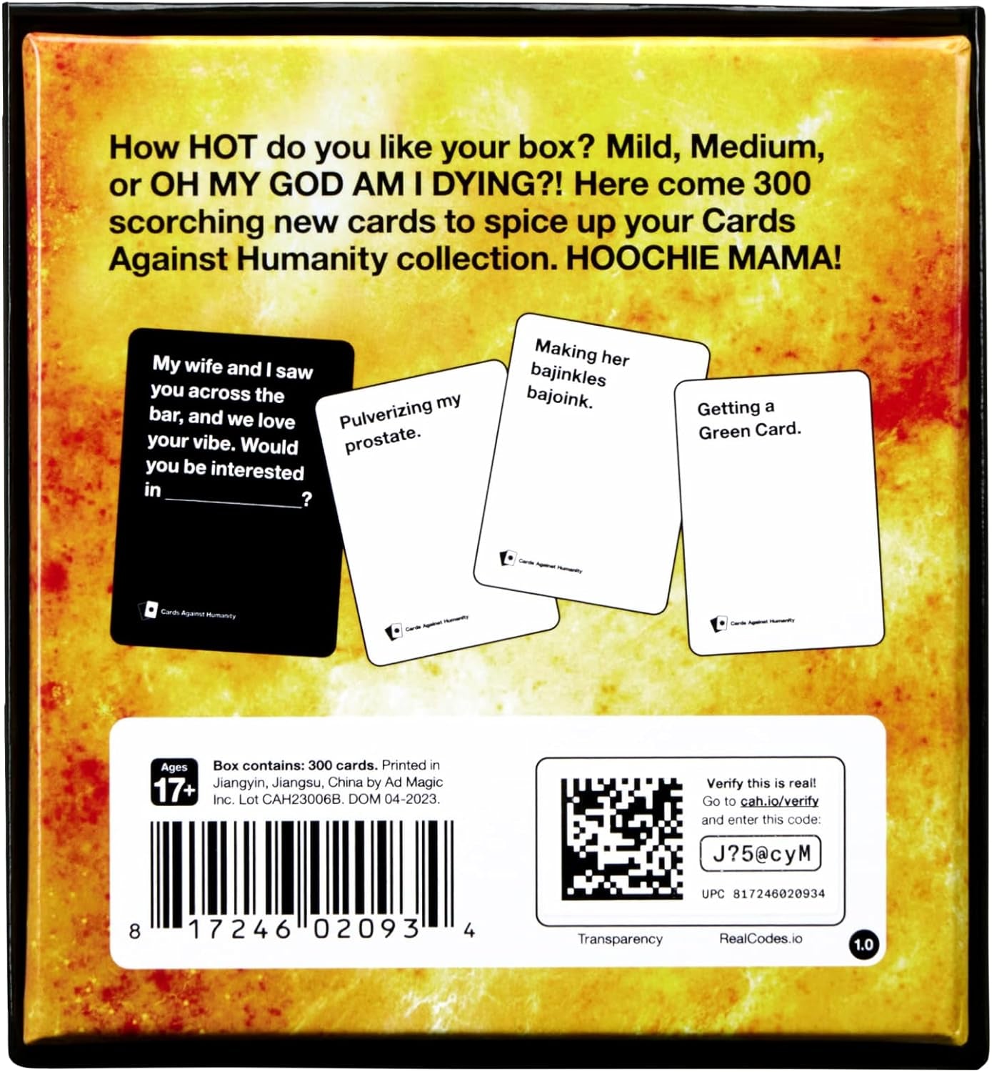 Hot Box • 300-Card Expansion • Newest One