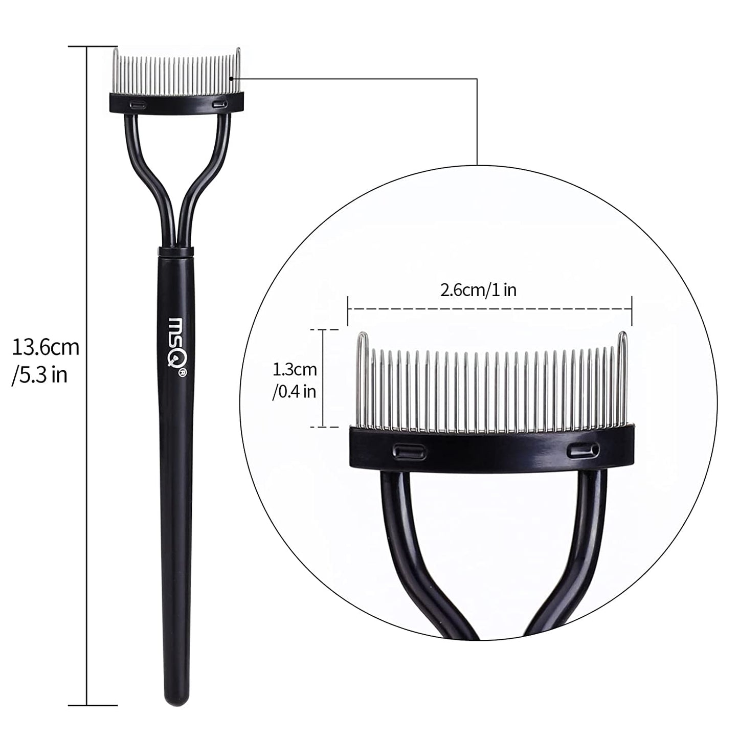 Spring Eyelash Comb Eyelash Separator Mascara Applicator Eyelash Definer