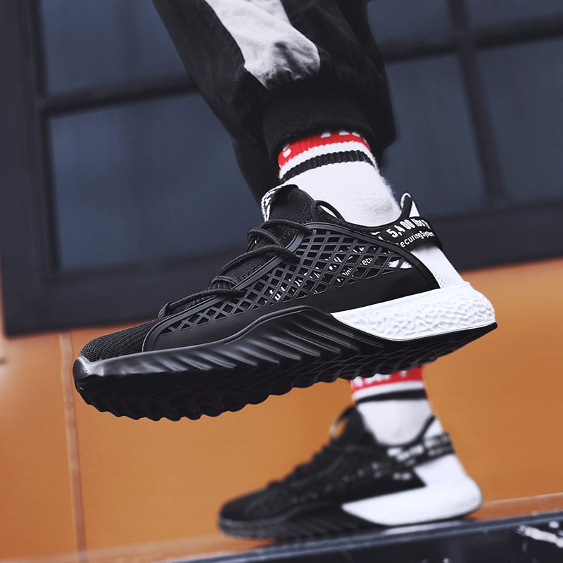 New Men's Air Mesh Vulcanize Sneakers