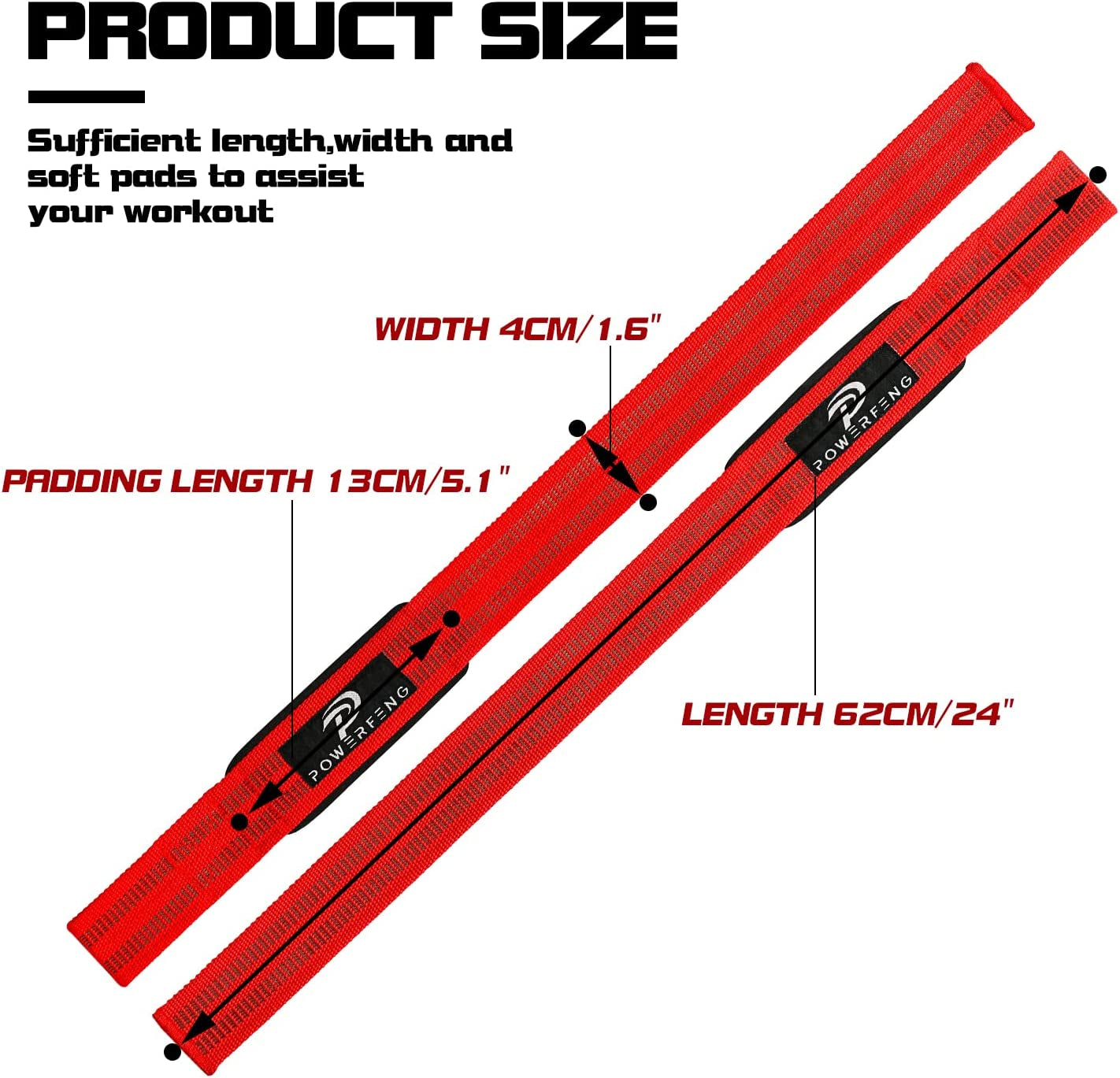 Spring Lifting Wrist Straps for Weightlifting: Deadlift Weighting Strap for Women & Men Weightlift Dead Lifting Straps with Wrist Padded for Deadlifting Bodybuilding Powerlifting