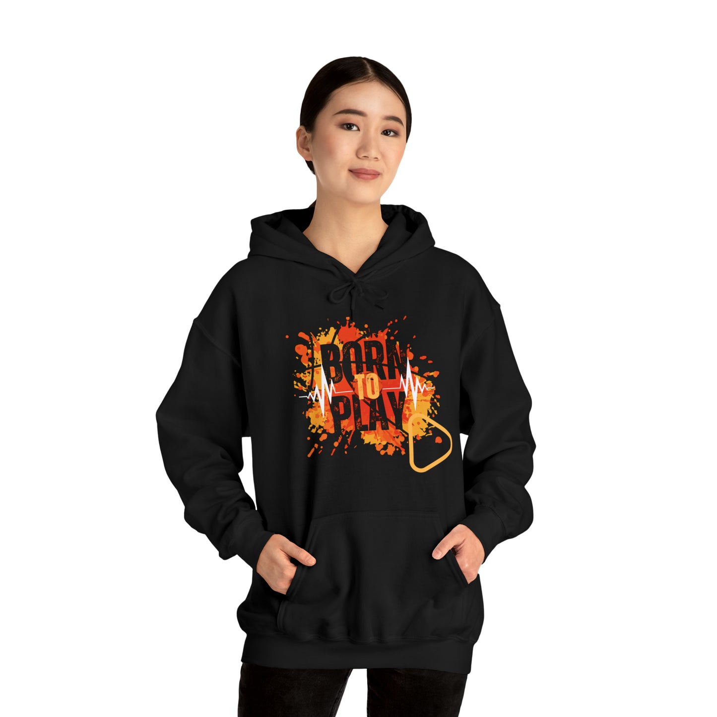 Born To play - Unisex Heavy Blend™ Hooded Sweatshirt