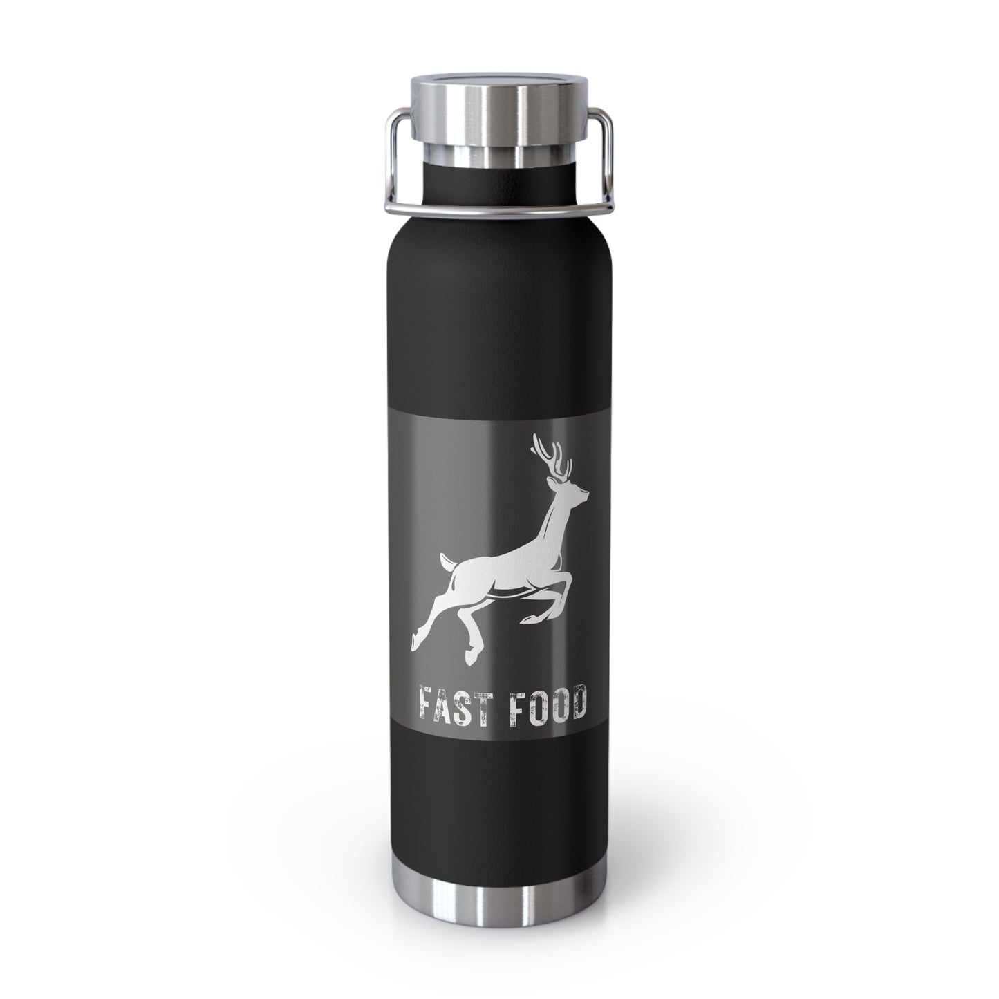 Fast Food - Copper Vacuum Insulated Hunting Bottle, 22oz