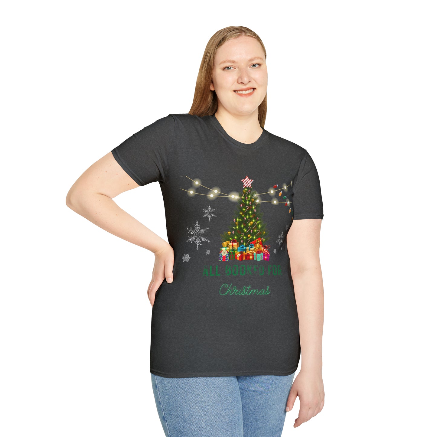 All booked for Christmas - Unisex Softstyle T-Shirt