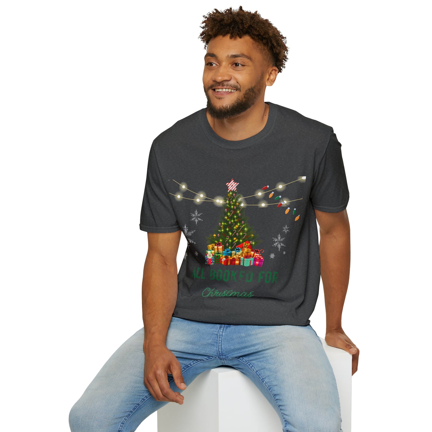 All booked for Christmas - Unisex Softstyle T-Shirt