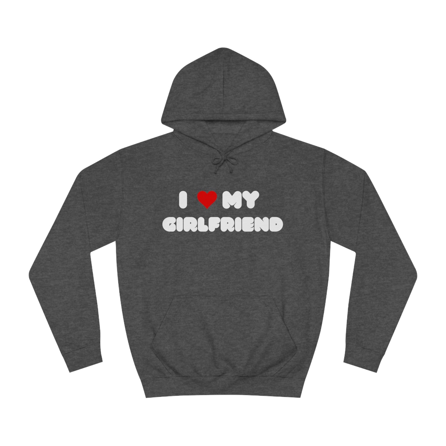 I love my girlfriend - Men's Hoodie