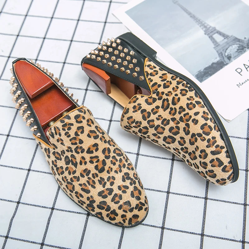 Spring Leopard Loafers