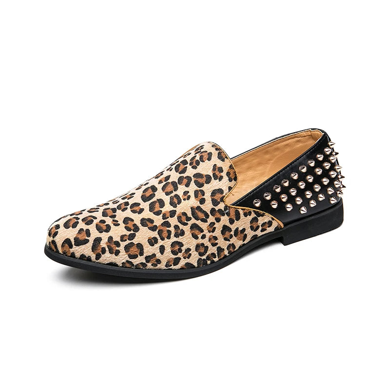 Spring Leopard Loafers