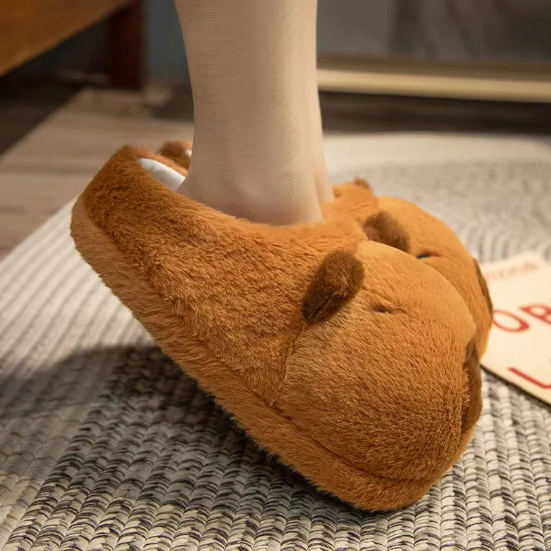 Spring Capybara Slippers