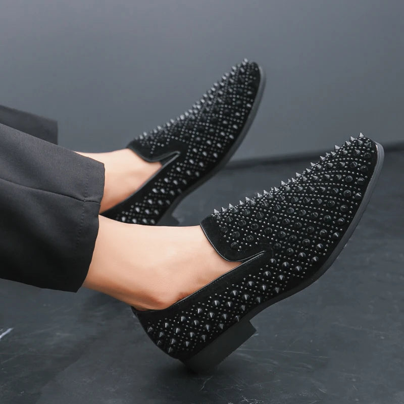 Spring Rivet Shoes