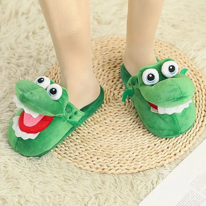 Spring Crocodile Slippers