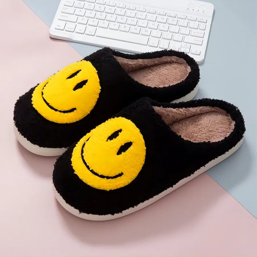 Spring Smiley Slippers