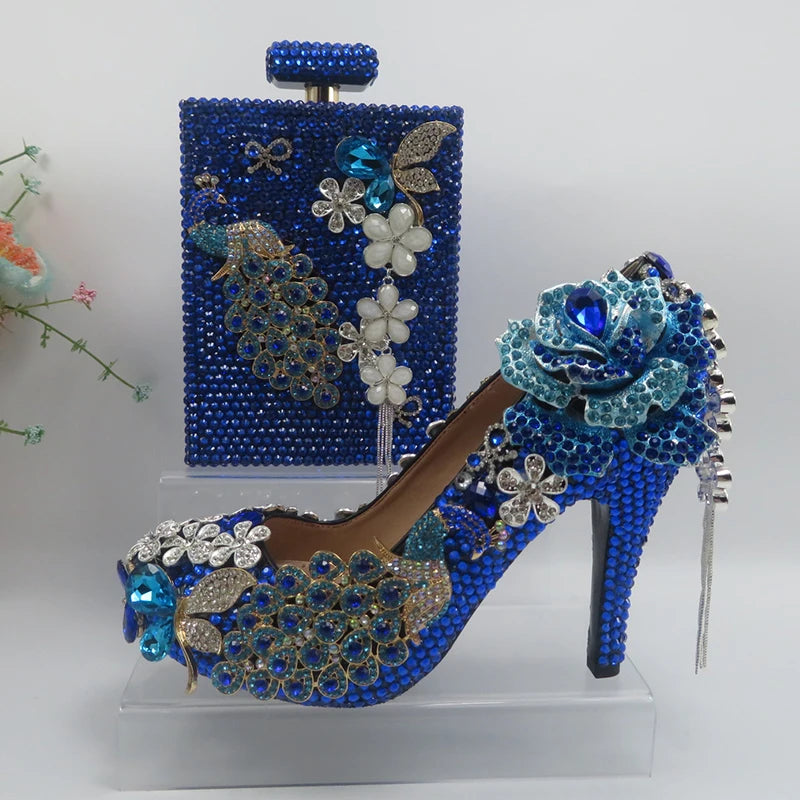 Spring Crystal High Heel