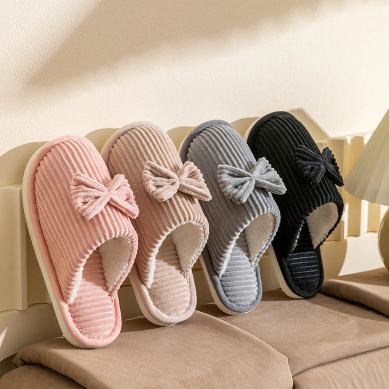 Spring Bow Slippers