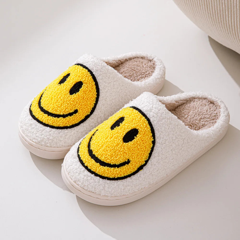 Spring Smiley Slippers