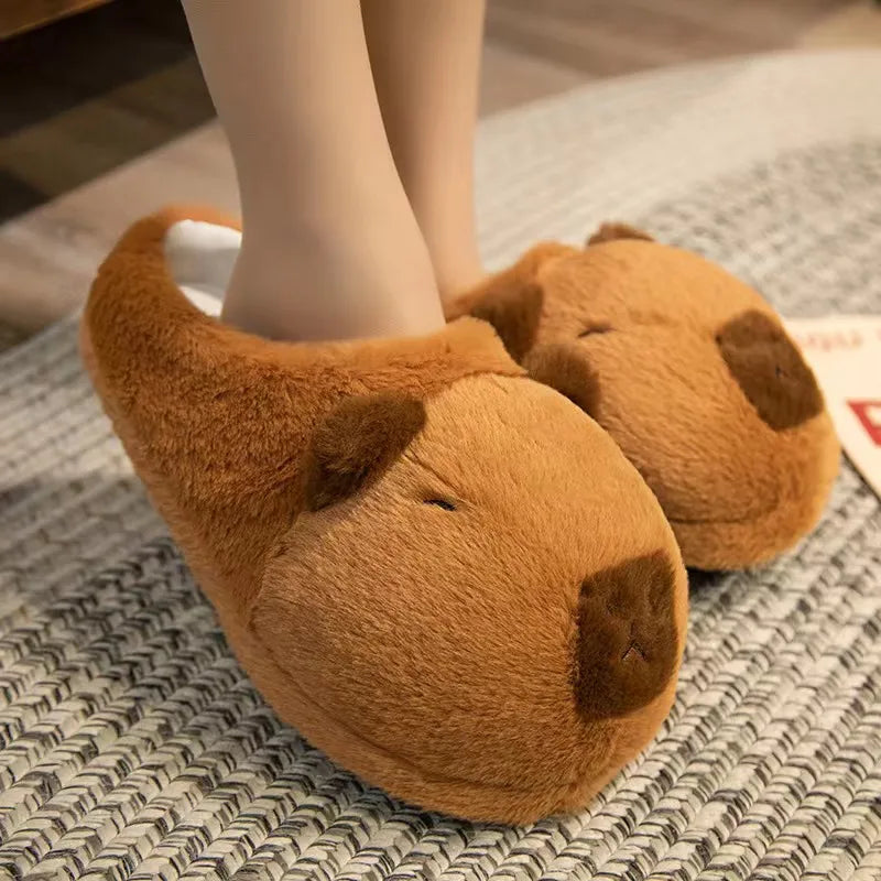 Spring Capybara Slippers