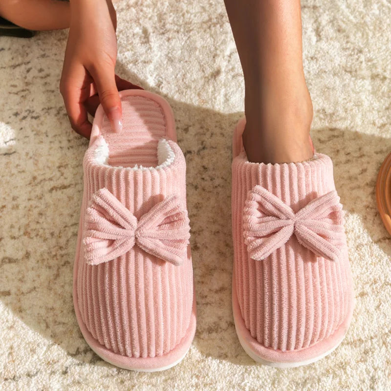 Spring Bow Slippers