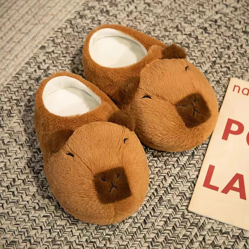 Spring Capybara Slippers