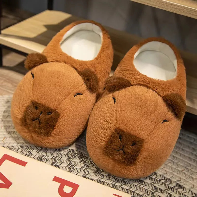 Spring Capybara Slippers