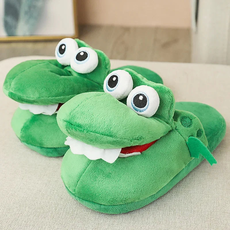 Spring Crocodile Slippers