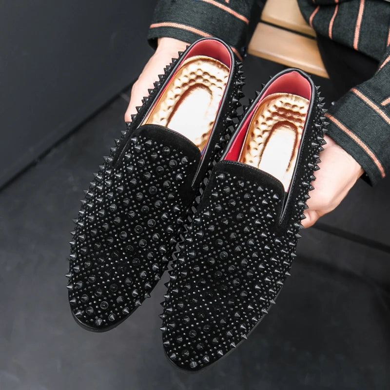 Spring Rivet Shoes