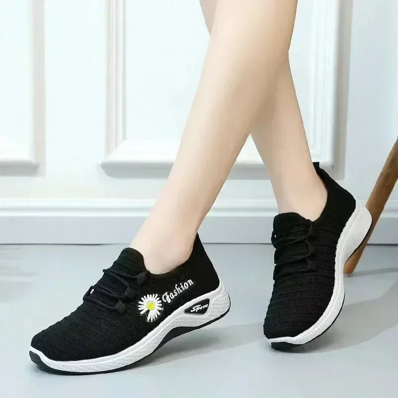 Spring Solid Sneakers