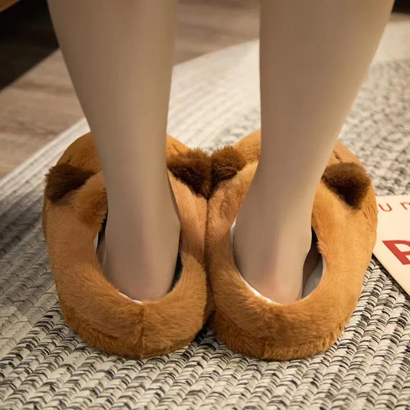 Spring Capybara Slippers