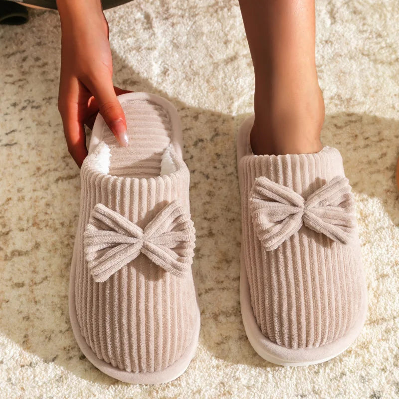 Spring Bow Slippers