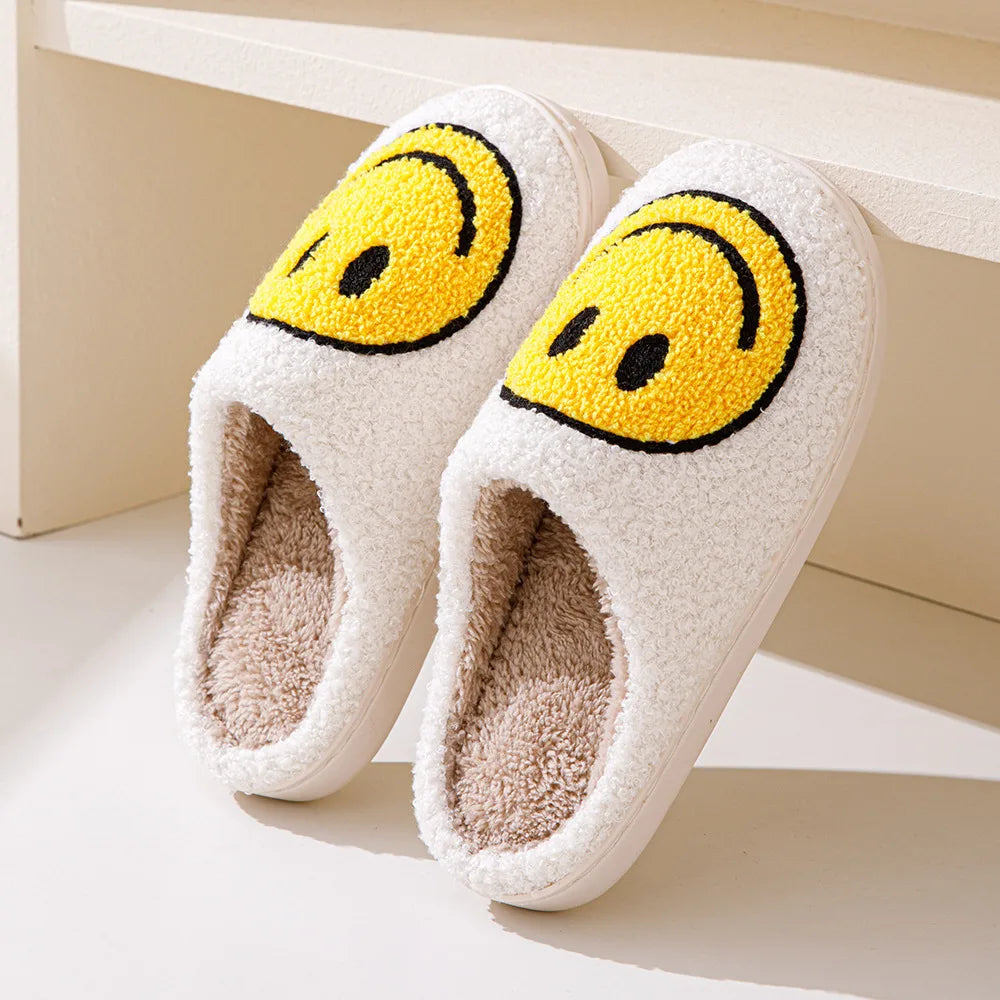 Spring Smiley Slippers