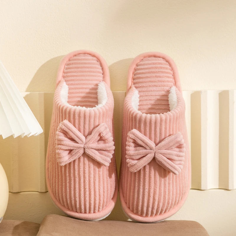 Spring Bow Slippers