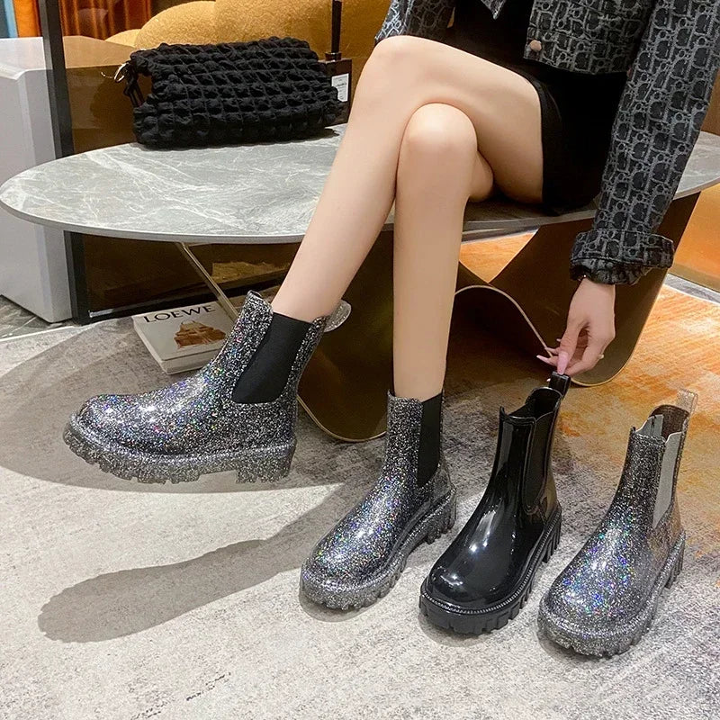 Spring Shiny Boots