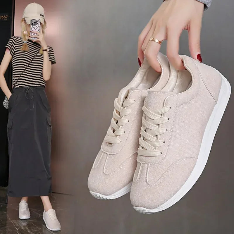 Spring Canied Sneakers