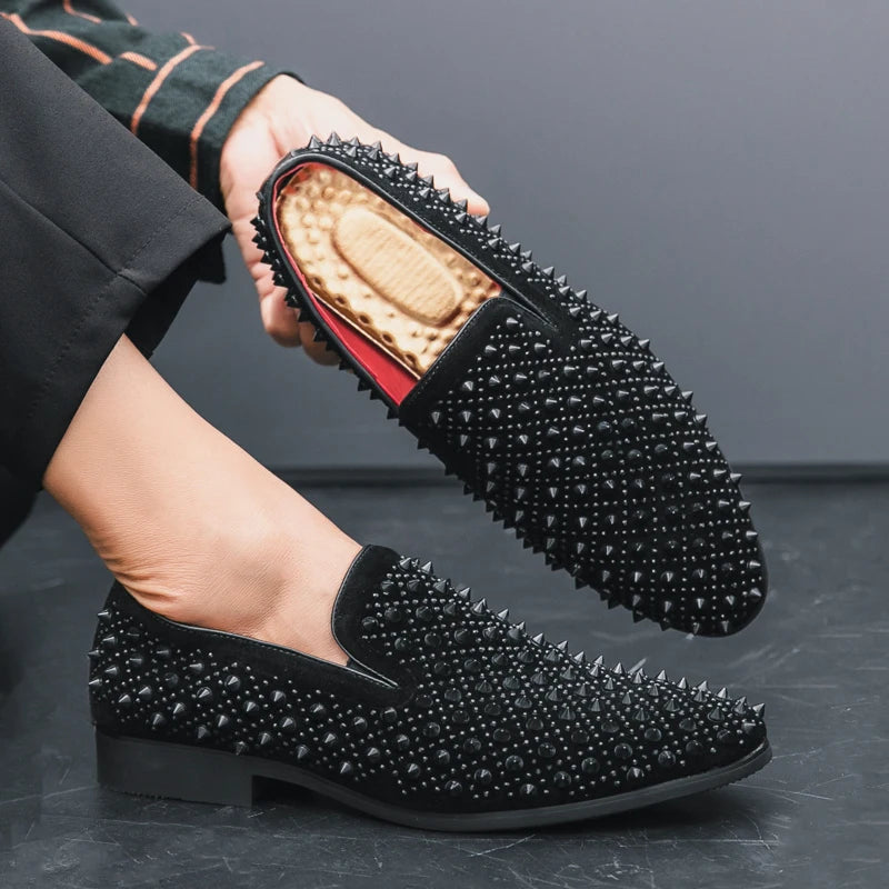 Spring Rivet Shoes