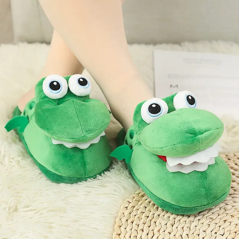 Spring Crocodile Slippers