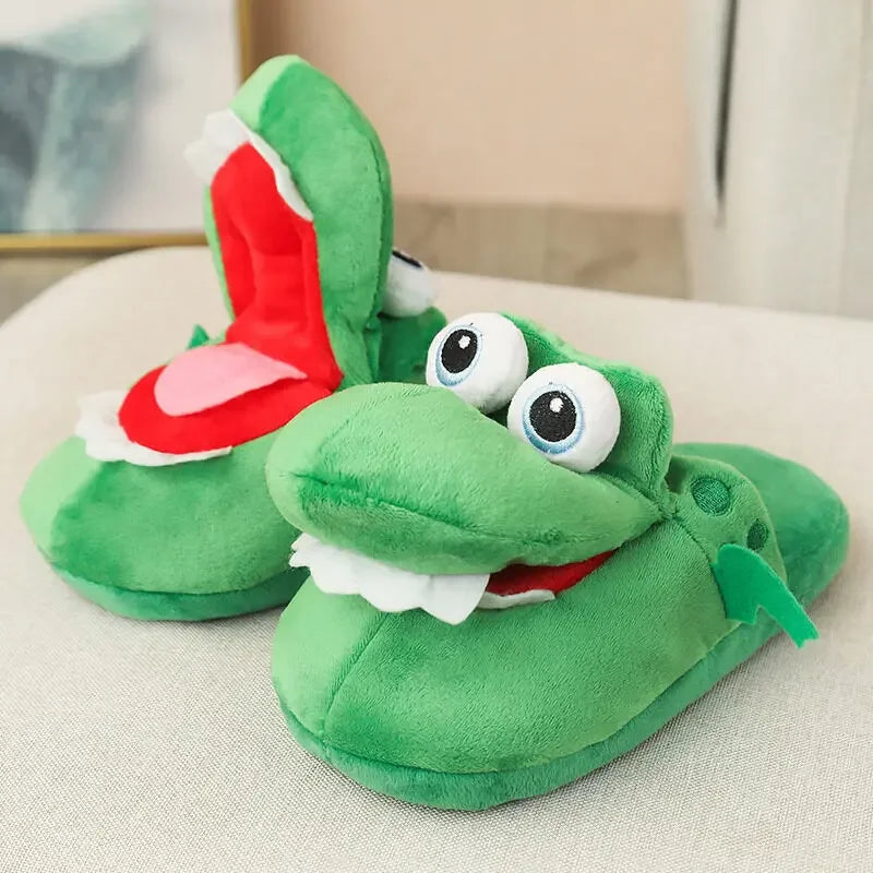 Spring Crocodile Slippers