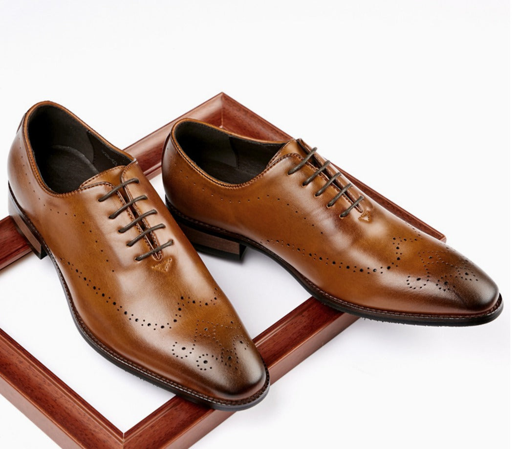 Italian Designer Vintage Men's Leather Shoes