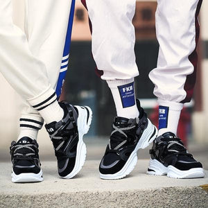2019| Women's Vintage Light Breathable Dad Sneakers - SpringLime
