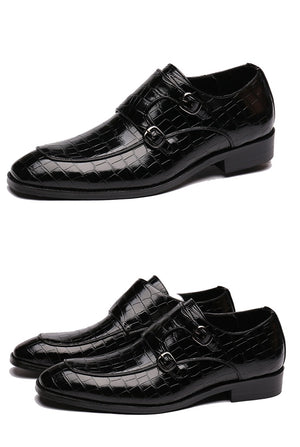 Crocodile  Flat  Business Designer Shoes Men