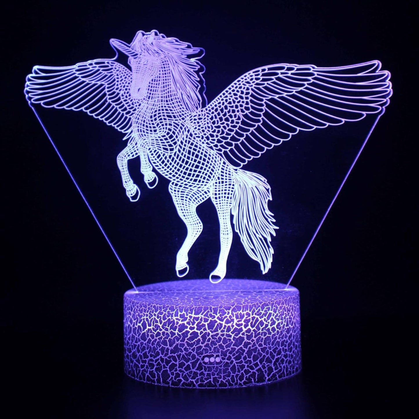 Spring Creative Gift Unicorn Series 3D Table Lamp
