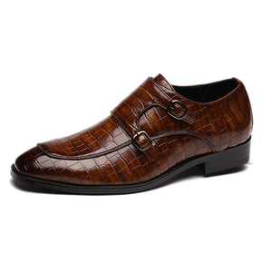Crocodile  Flat  Business Designer Shoes Men