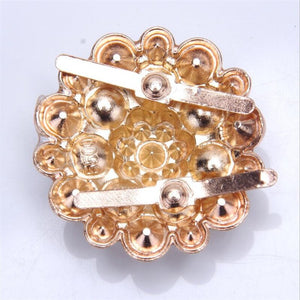 Spring Floral Buckle For Women