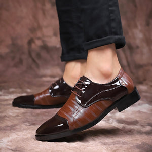 Men's Oxford Genuine Leather Business Shoes