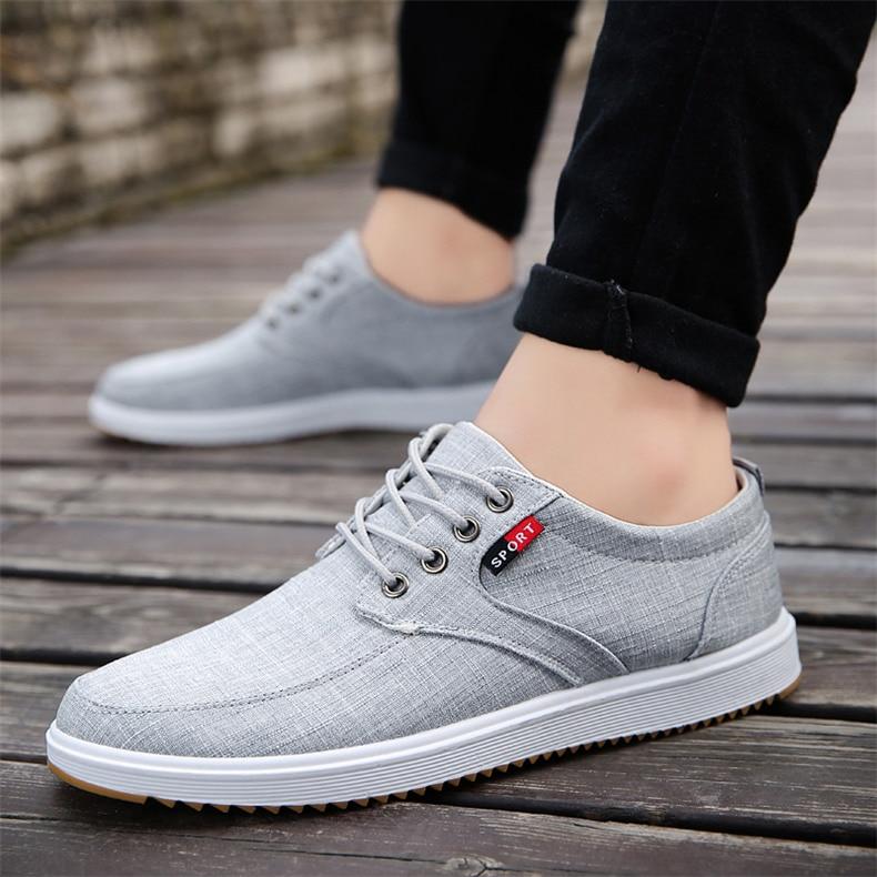 Men's Summer Canvas Breathable Shoes