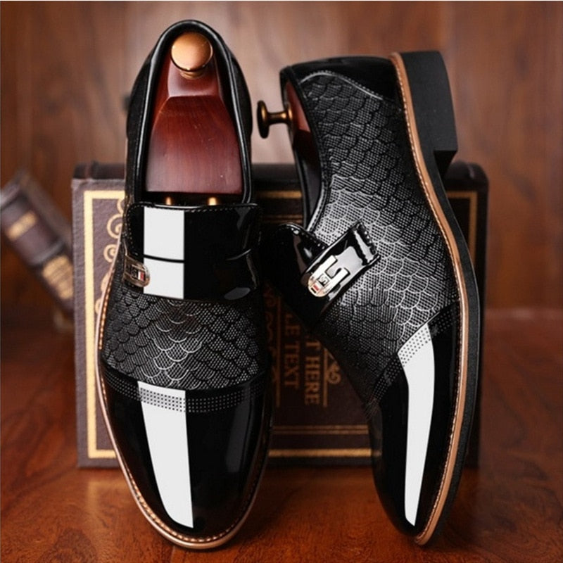 New Classic Leather Men's Suits Shoes