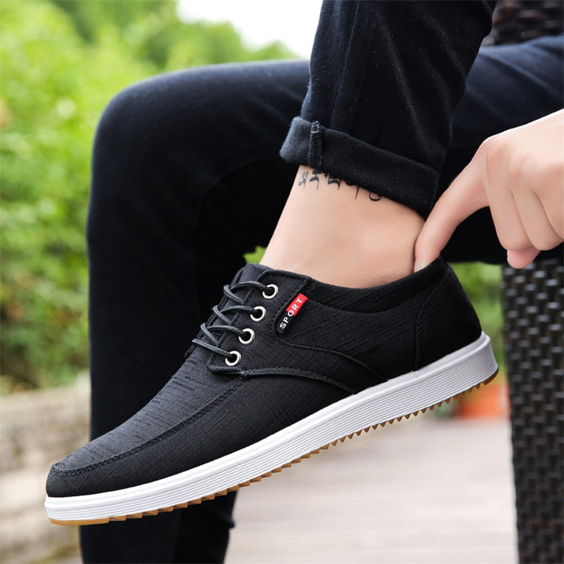 Men's Summer Canvas Breathable Shoes