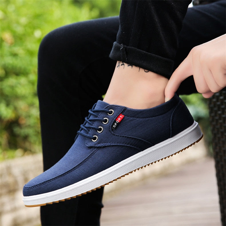 Men's Summer Canvas Breathable Shoes