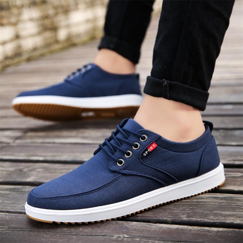 Men's Summer Canvas Breathable Shoes