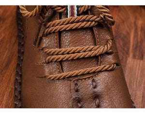 New Arrival! Men's Fashionable Warm Leather Shoes